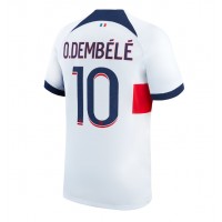 Paris Saint-Germain Ousmane Dembele #10 Bortatröja 2023-24 Korta ärmar